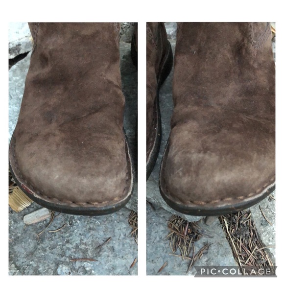 Ugg Boots-Tall Suede Uppers-Chocolate Brown-Sz 5 - Picture 7 of 17